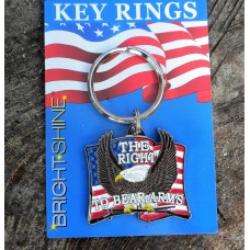 2nd Ammendment "The Right To Bear Arms" Keychain.